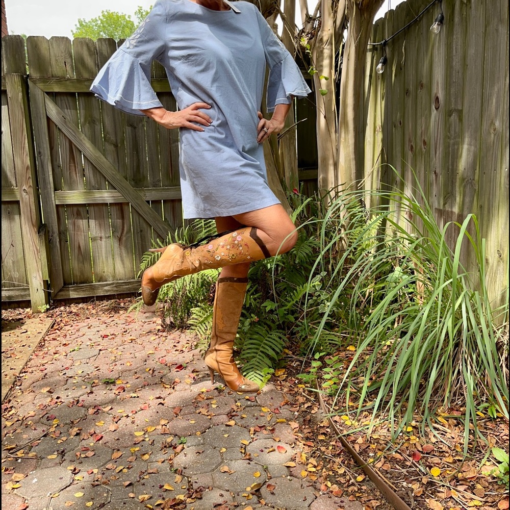 Mudpie chambray dress